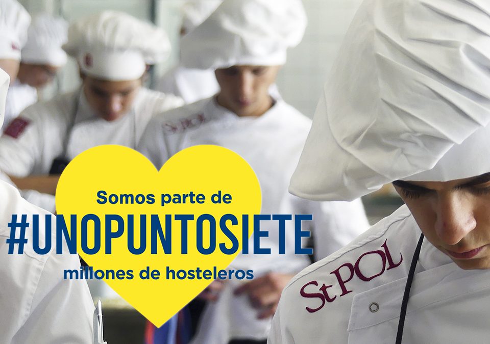 La plataforma #Unopuntosiete nace como aglutinadora del sector de la hotelería y restauración en España para dar voz a las reivindicaciones del sector ante los efectos económicos negativos producidos por la crisis del coronavirus