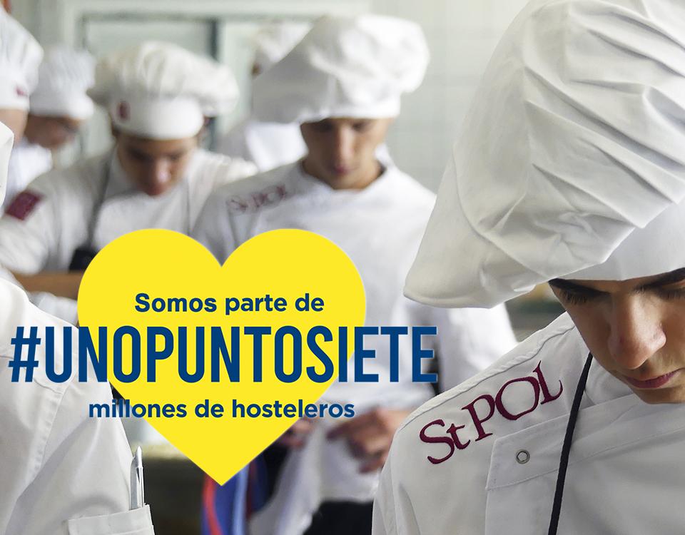 La plataforma #Unopuntosiete nace como aglutinadora del sector de la hotelería y restauración en España para dar voz a las reivindicaciones del sector ante los efectos económicos negativos producidos por la crisis del coronavirus