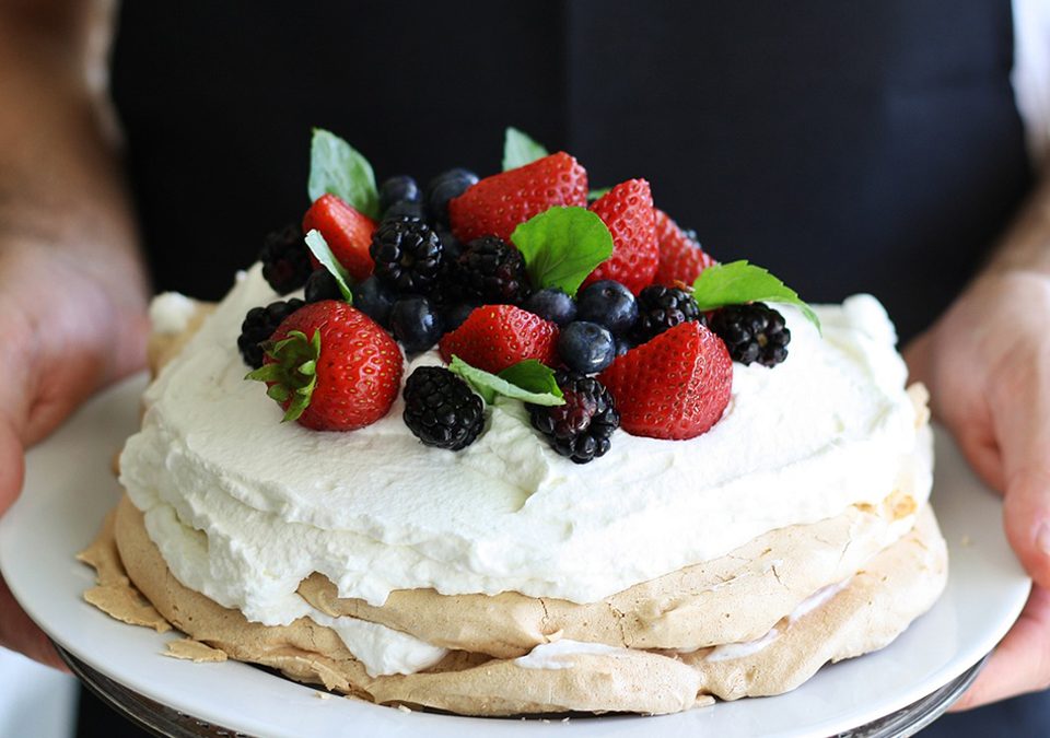 Tarta Pavlova, una de las recetas clásicas más famosas